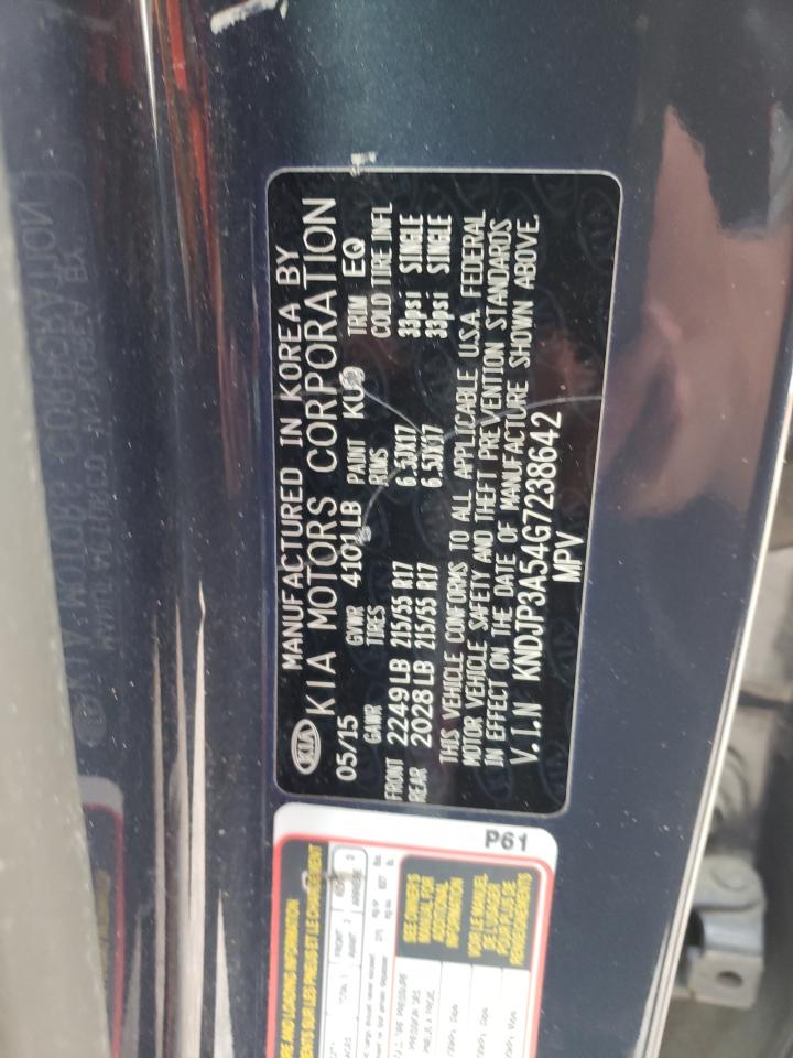 Photo 10 from auction – 2016 KIA SOUL + with VIN KNDJP3A54G7238642