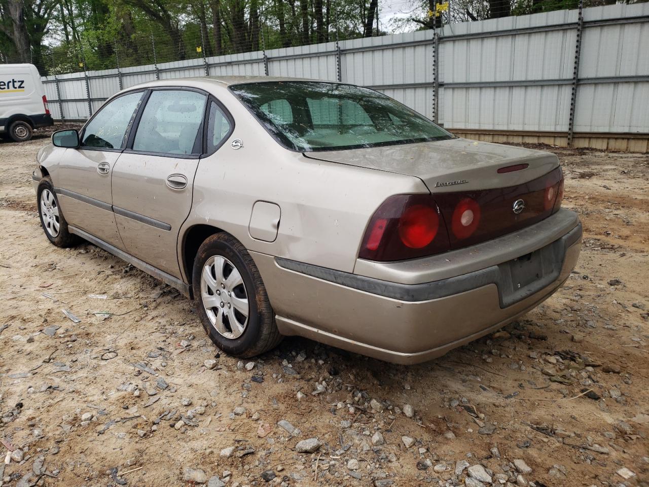 Photo 3 from auction – 2003 CHEVROLET IMPALA with VIN 2G1WF52E539329021