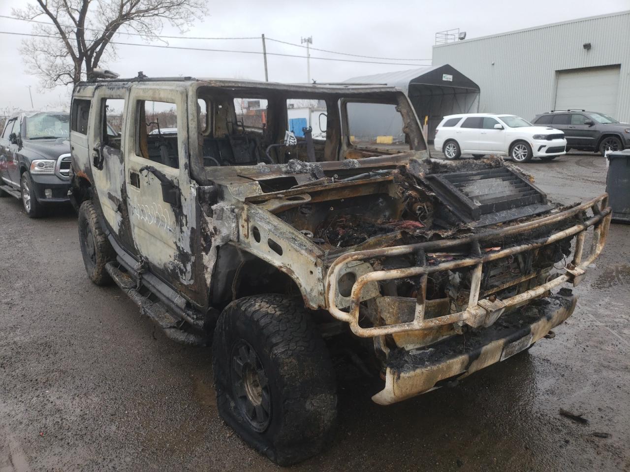 HUMMER H2 2003 with VIN 5GRGN23U93H146783 - Photo from auction