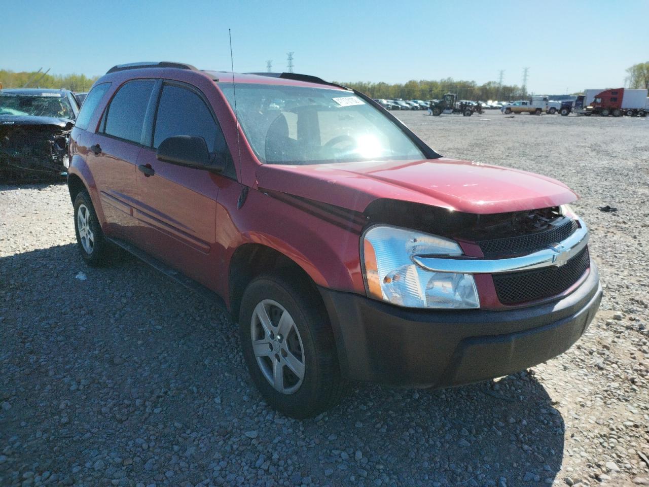 CHEVROLET EQUINOX LS 2005 with VIN 2CNDL13F156201169 - Photo from auction