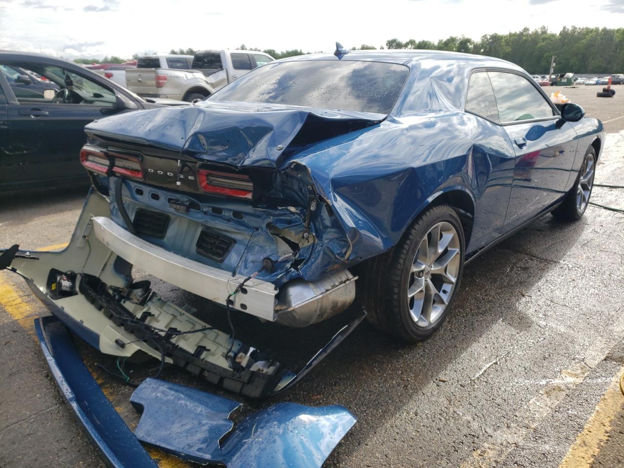 Photo 4 from auction – 2021 DODGE CHALLENGER with VIN 2C3CDZAG5MH596939