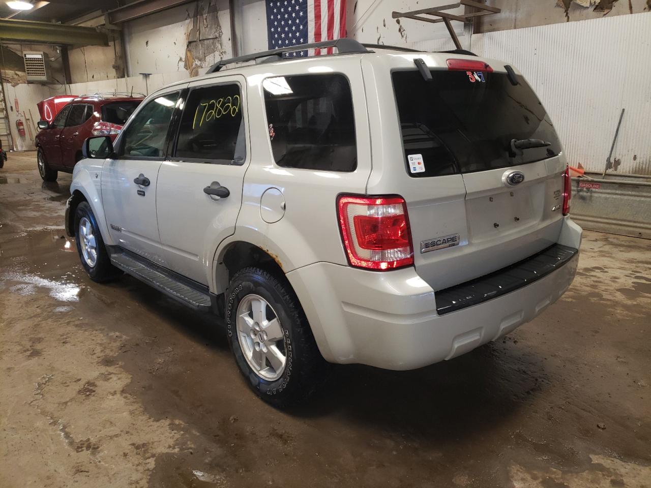 Photo 3 from auction – 2008 FORD ESCAPE XLT with VIN 1FMCU93178KB03261