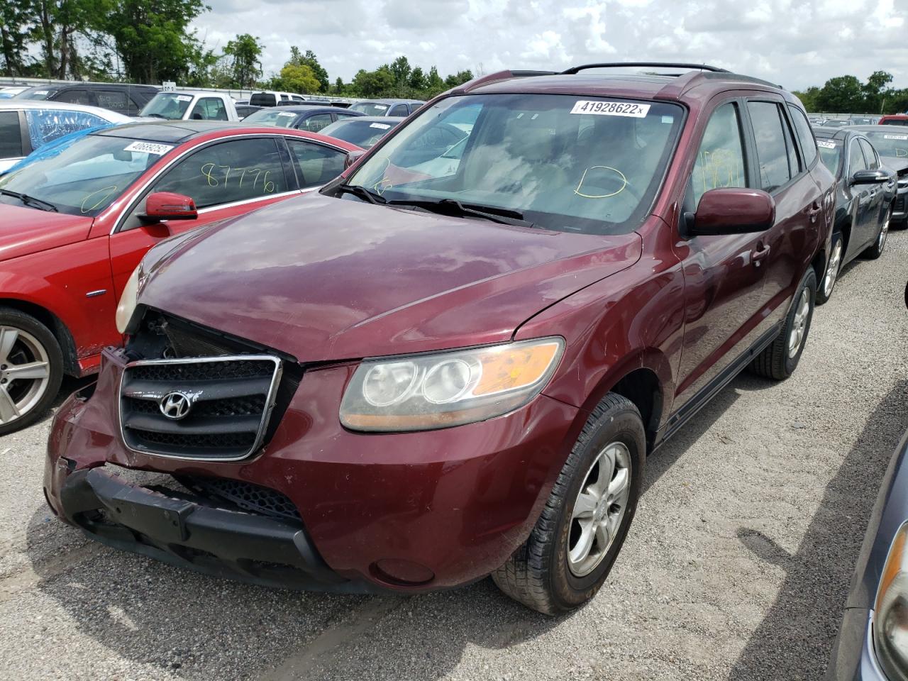Photo 2 from auction – 2007 HYUNDAI SANTA FE G with VIN 5NMSG13D57H095027