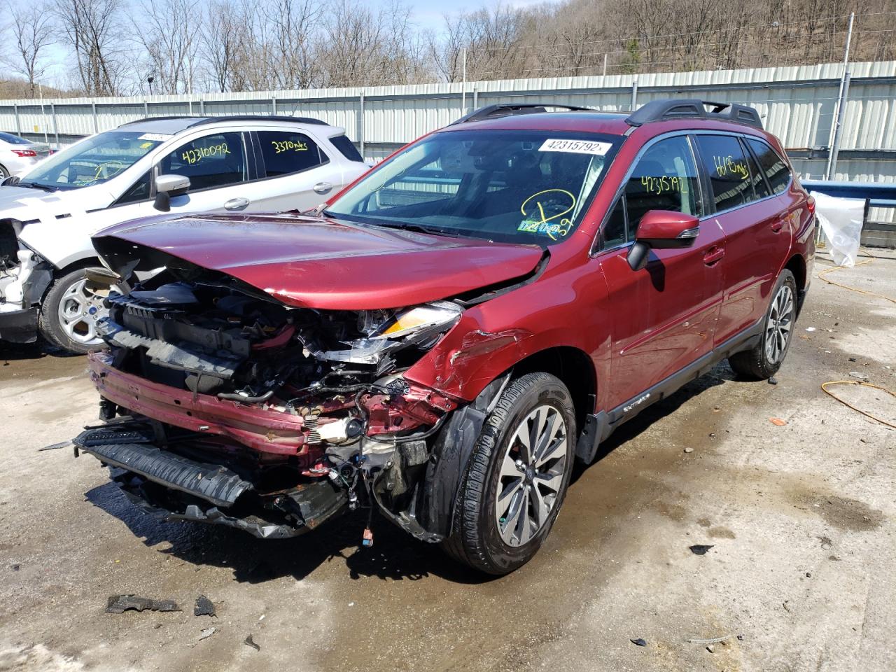 Photo 2 from auction – 2017 SUBARU OUTBACK 2. with VIN 4S4BSANC4H3304031