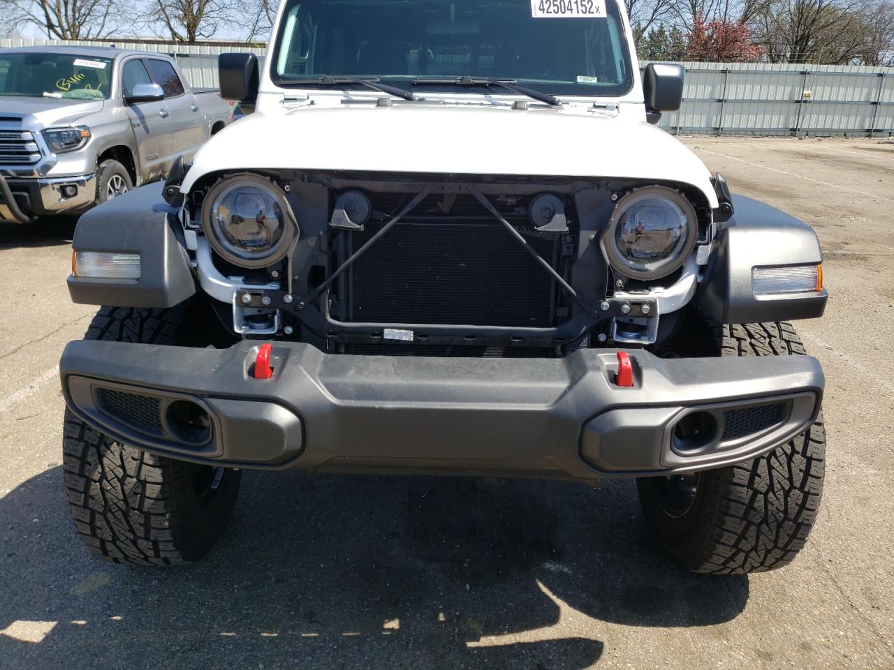 Photo 9 from auction – 2021 JEEP GLADIATOR with VIN 1C6HJTAG5ML510689