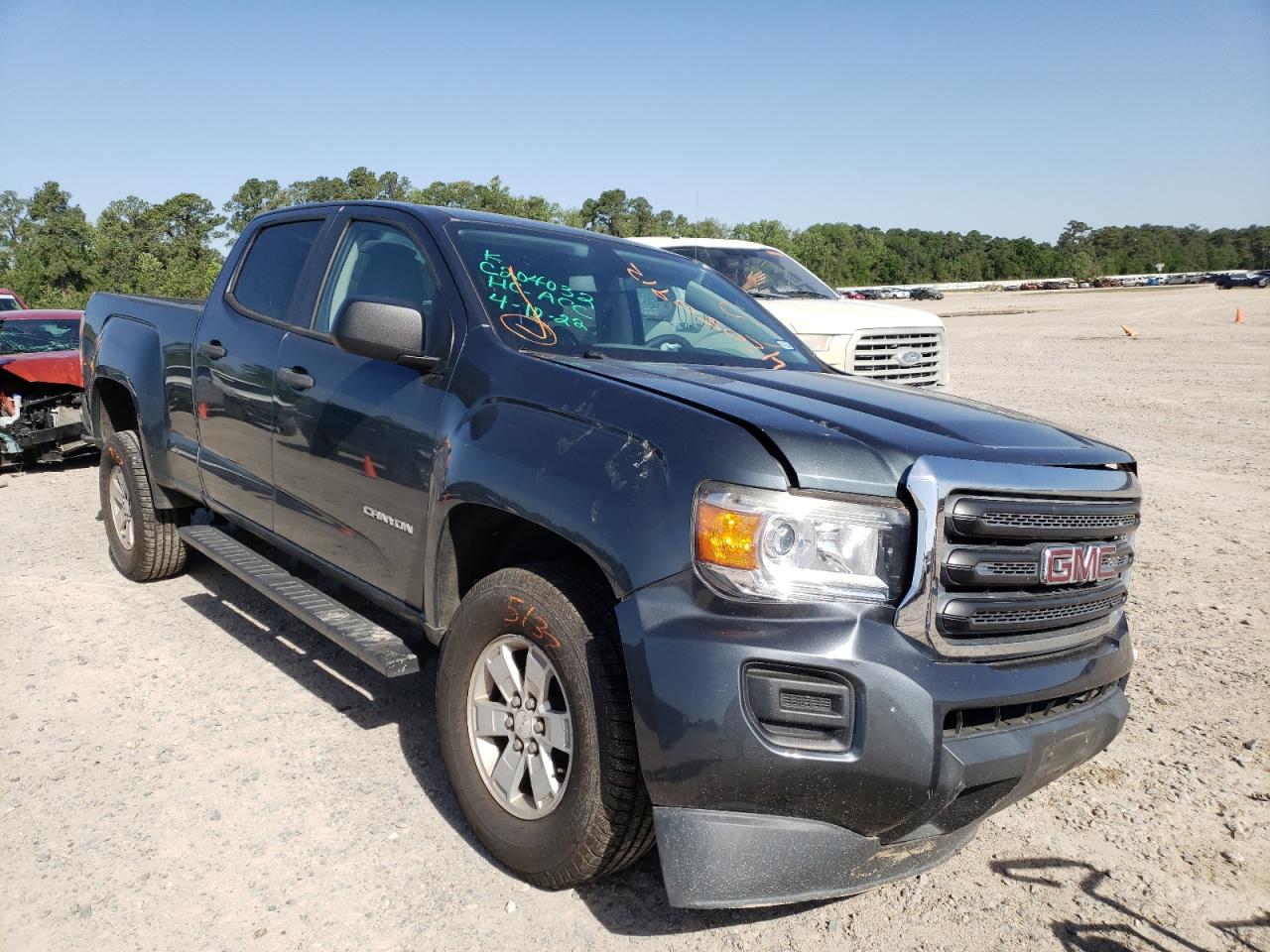Photo 1 from auction – 2015 GMC CANYON with VIN 1GTG5AE3XF1123669