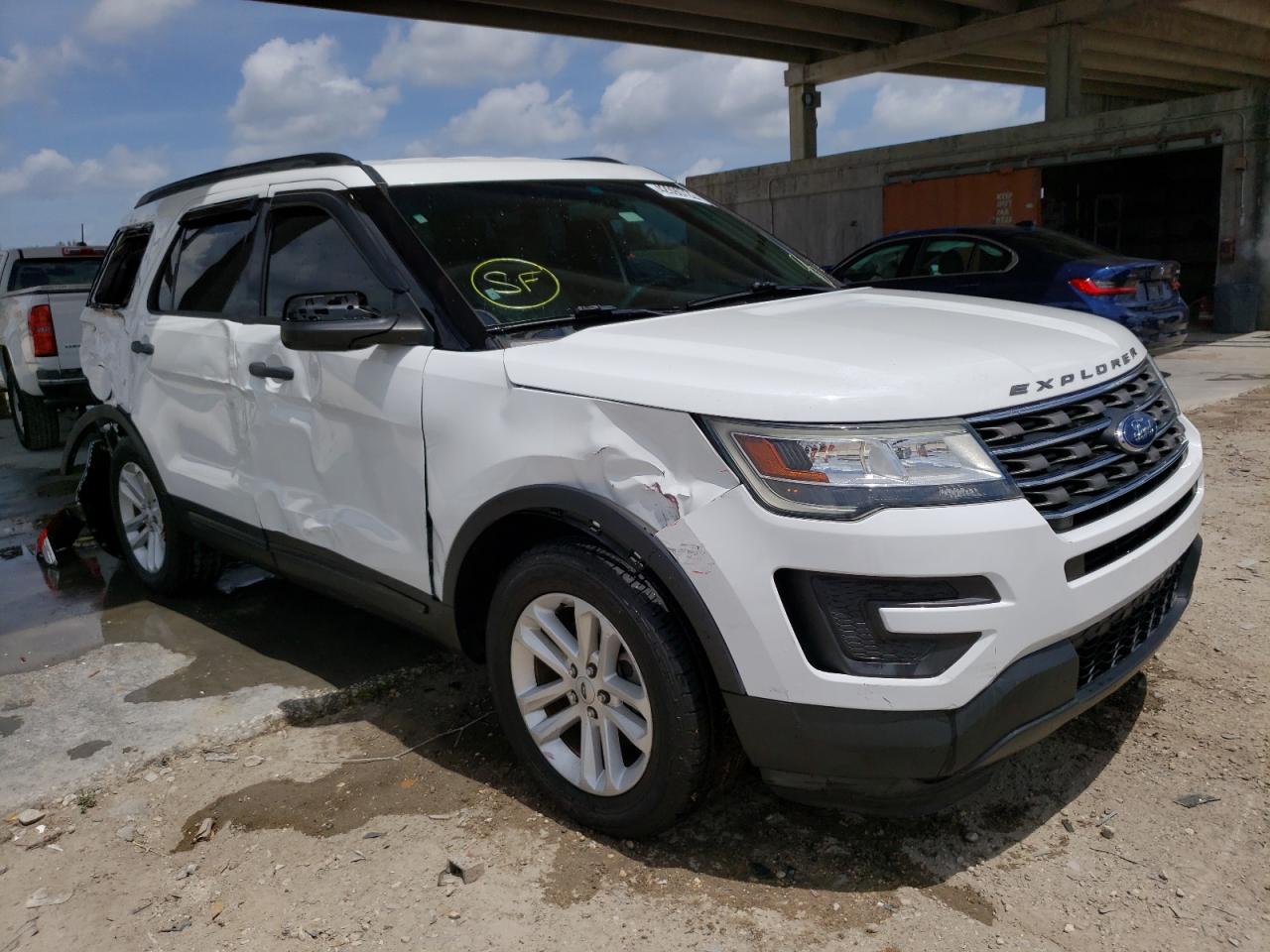 FORD EXPLORER 2016 with VIN 1FM5K7BH1GGB91985 - Photo from auction