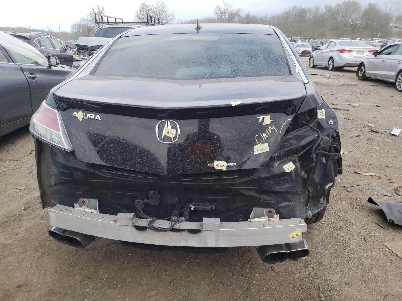 Photo 9 from auction – 2011 ACURA TL with VIN 19UUA9F51BA001033