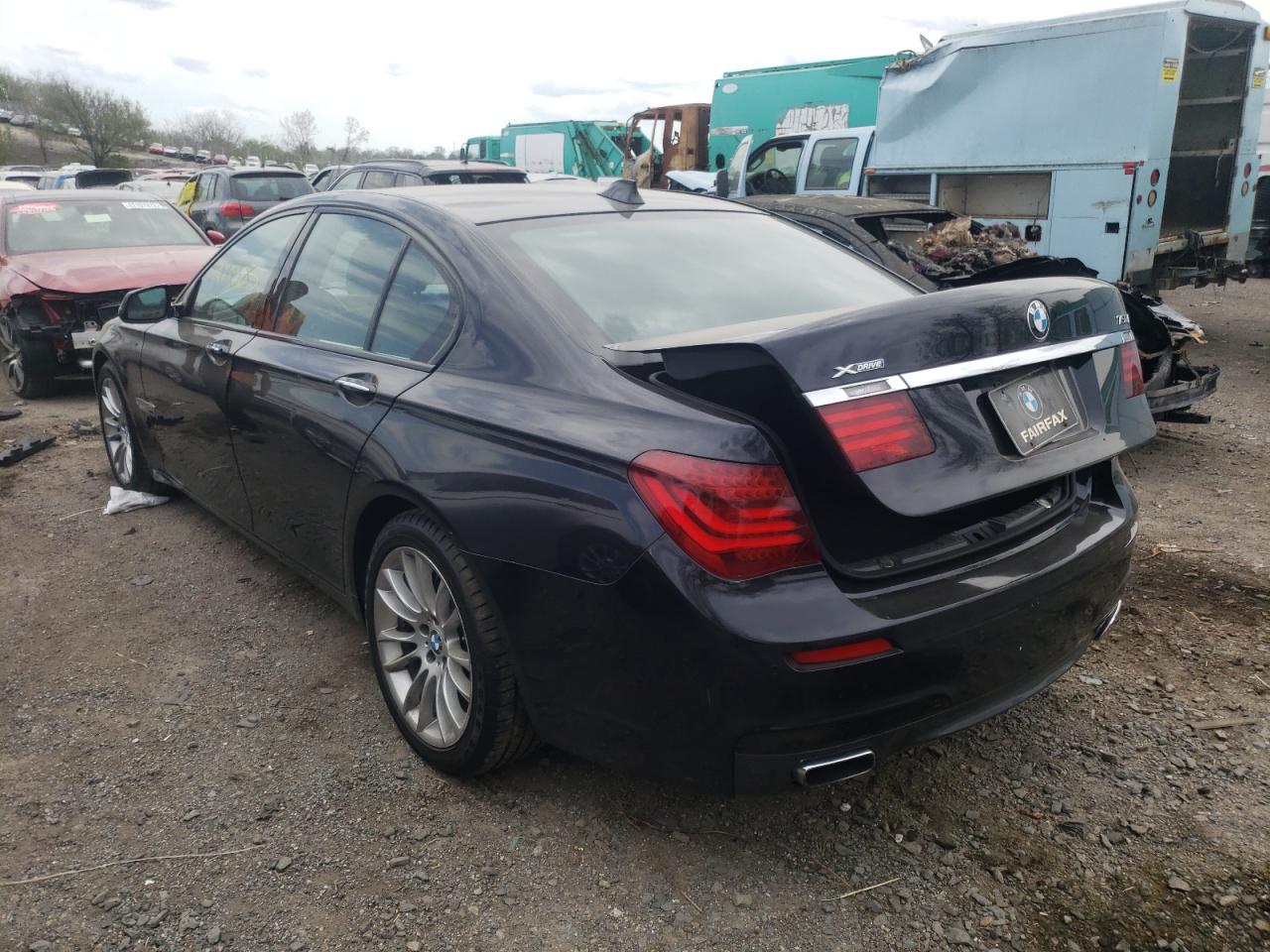Photo 3 from auction – 2013 BMW 750 XI with VIN WBAYB6C52DD223806