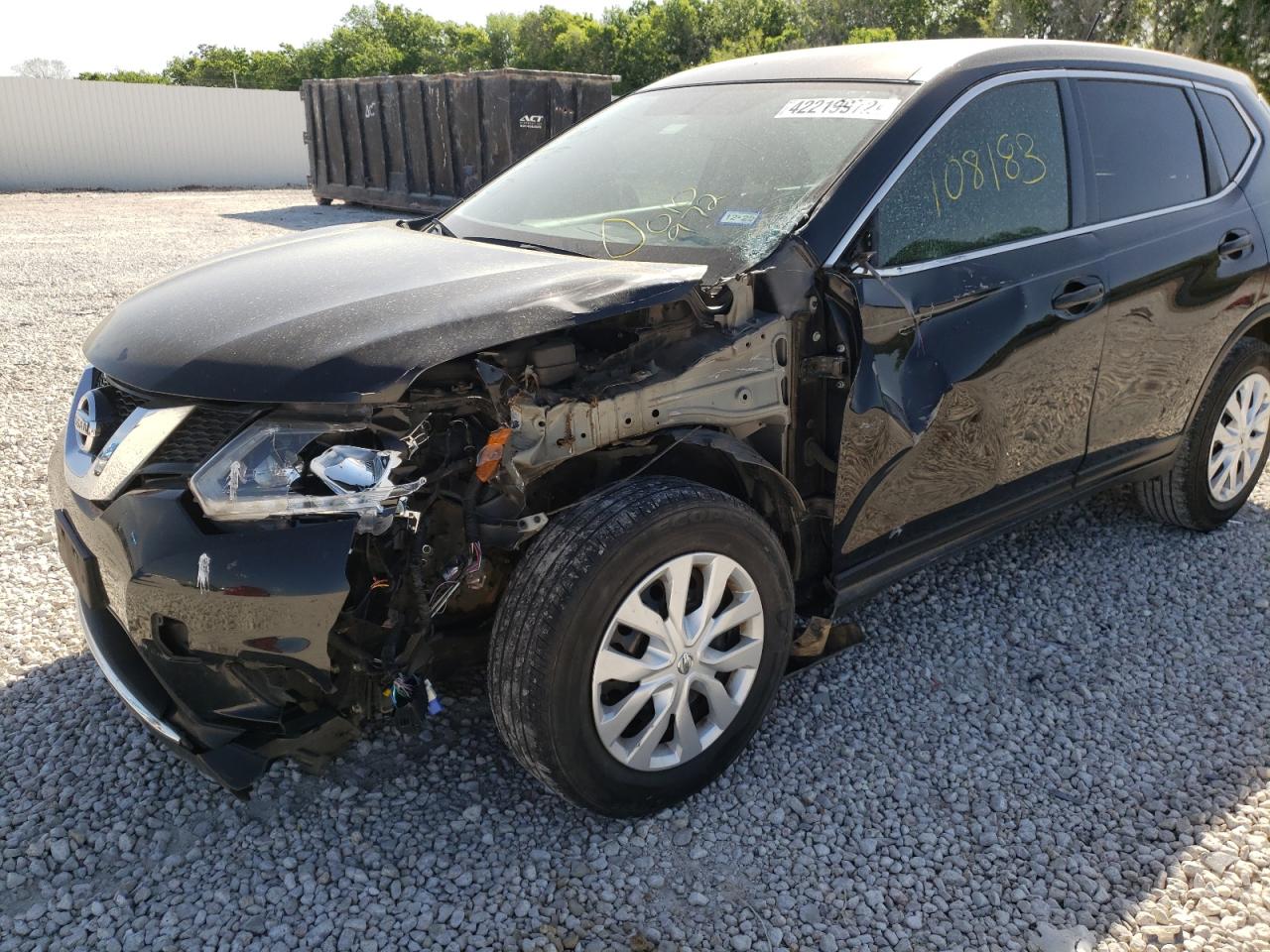 Photo 9 from auction – 2016 NISSAN ROGUE S with VIN JN8AT2MT0GW010972