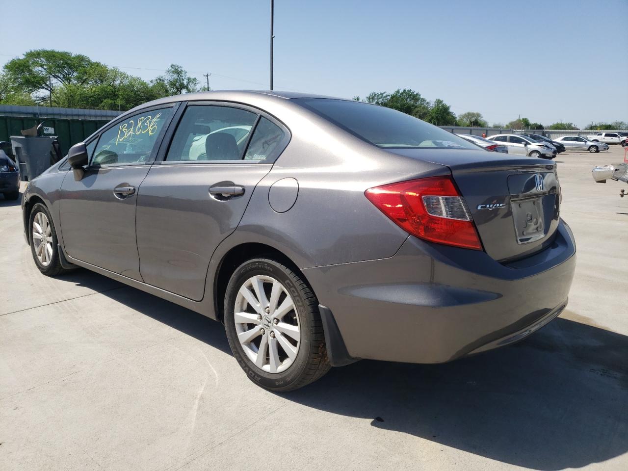 Photo 3 from auction – 2012 HONDA CIVIC EXL with VIN 19XFB2F93CE071372