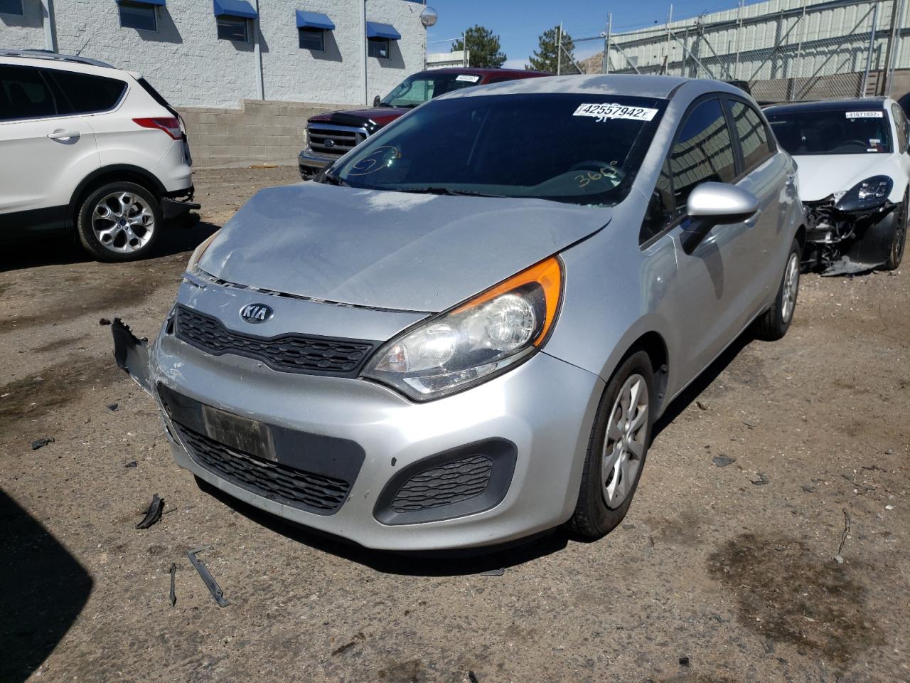Photo 2 from auction – 2013 KIA RIO LX with VIN KNADM5A33D6295087