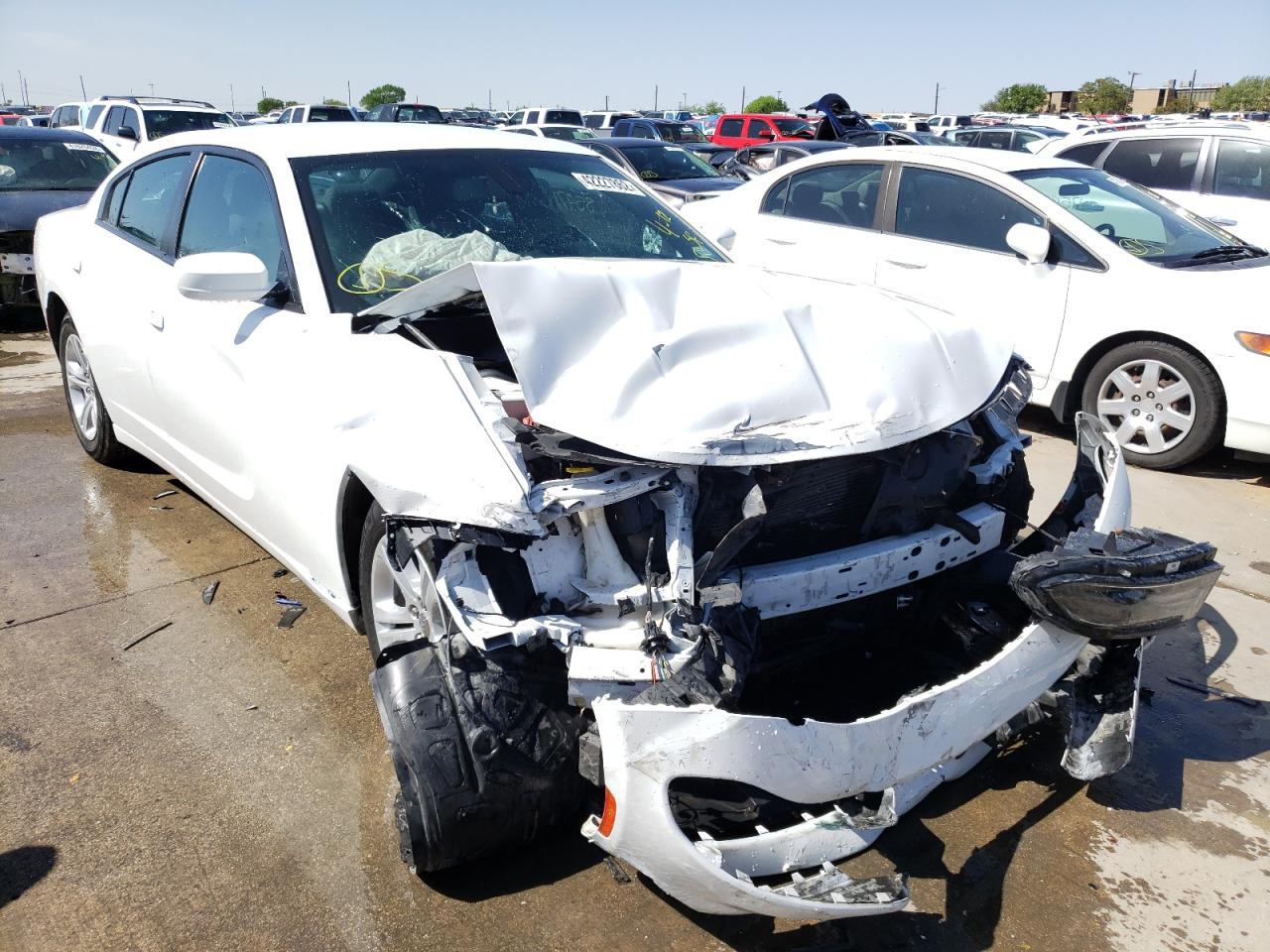 DODGE CHARGER SE 2016 with VIN 2C3CDXBG9GH109216 - Photo from auction
