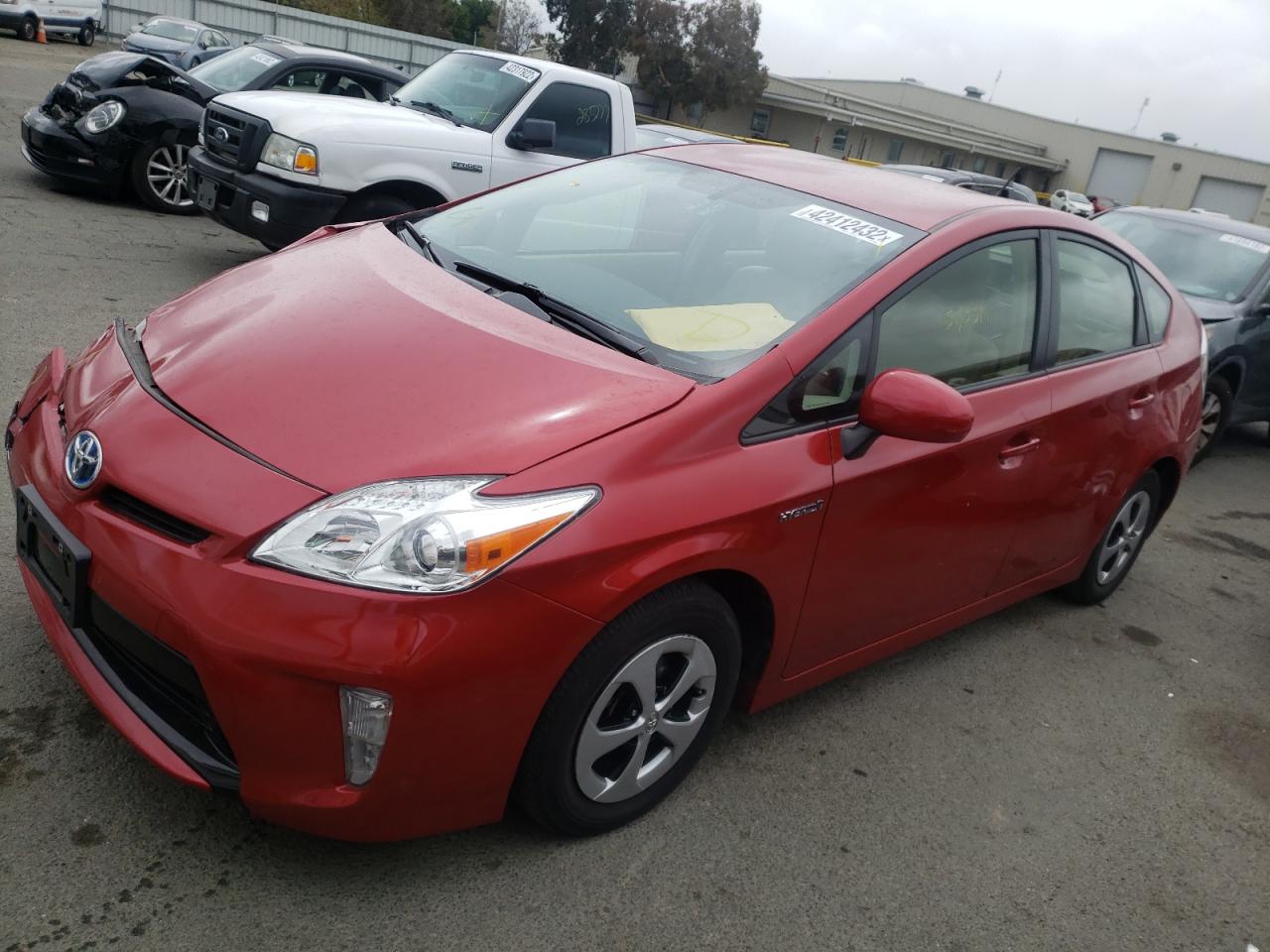 Photo 2 from auction – 2012 TOYOTA PRIUS with VIN JTDKN3DUXC5436564