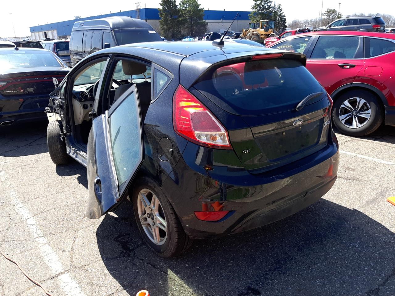 Photo 3 from auction – 2017 FORD FIESTA SE with VIN 3FADP4EJ3HM110514