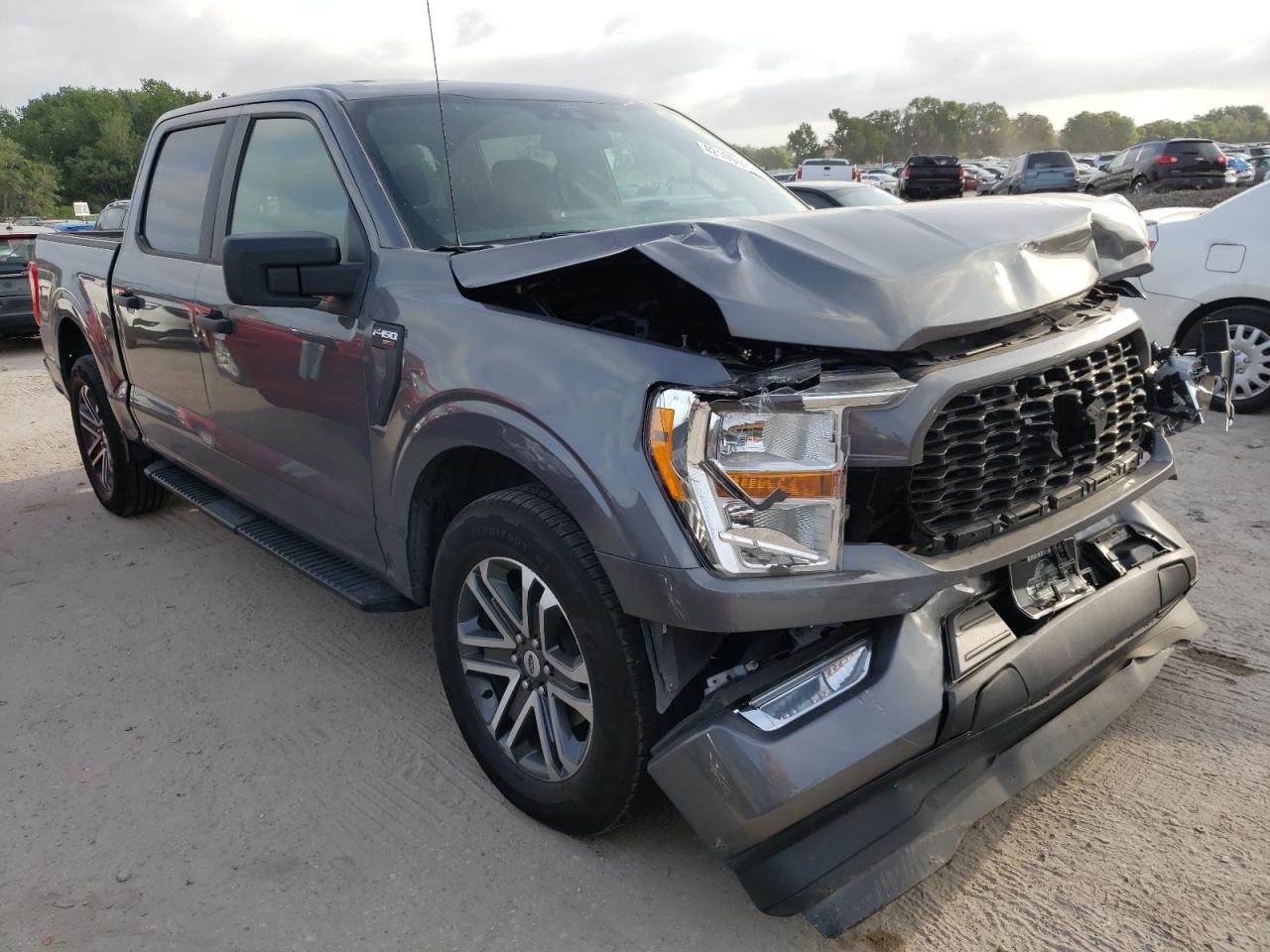 Photo 1 from auction – 2021 FORD F150 SUPER with VIN 1FTEW1CP3MKD89407