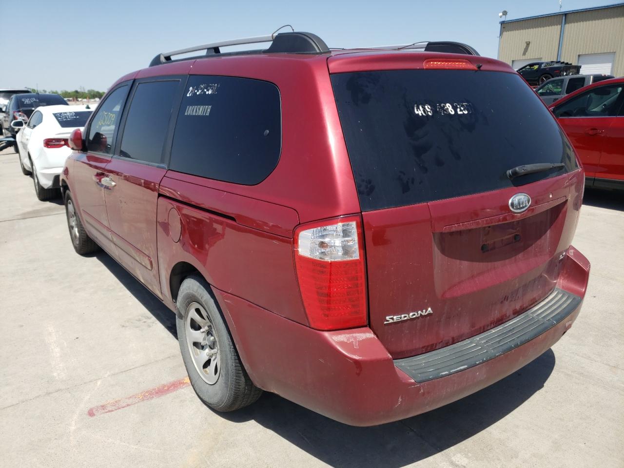 Photo 3 from auction – 2008 KIA SEDONA EX with VIN KNDMB233886229435