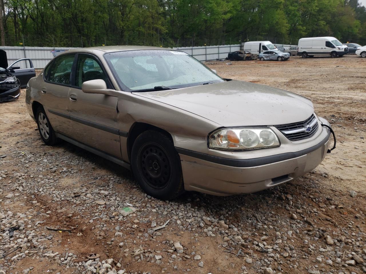 CHEVROLET IMPALA 2003 with VIN 2G1WF52E539329021 - Photo from auction