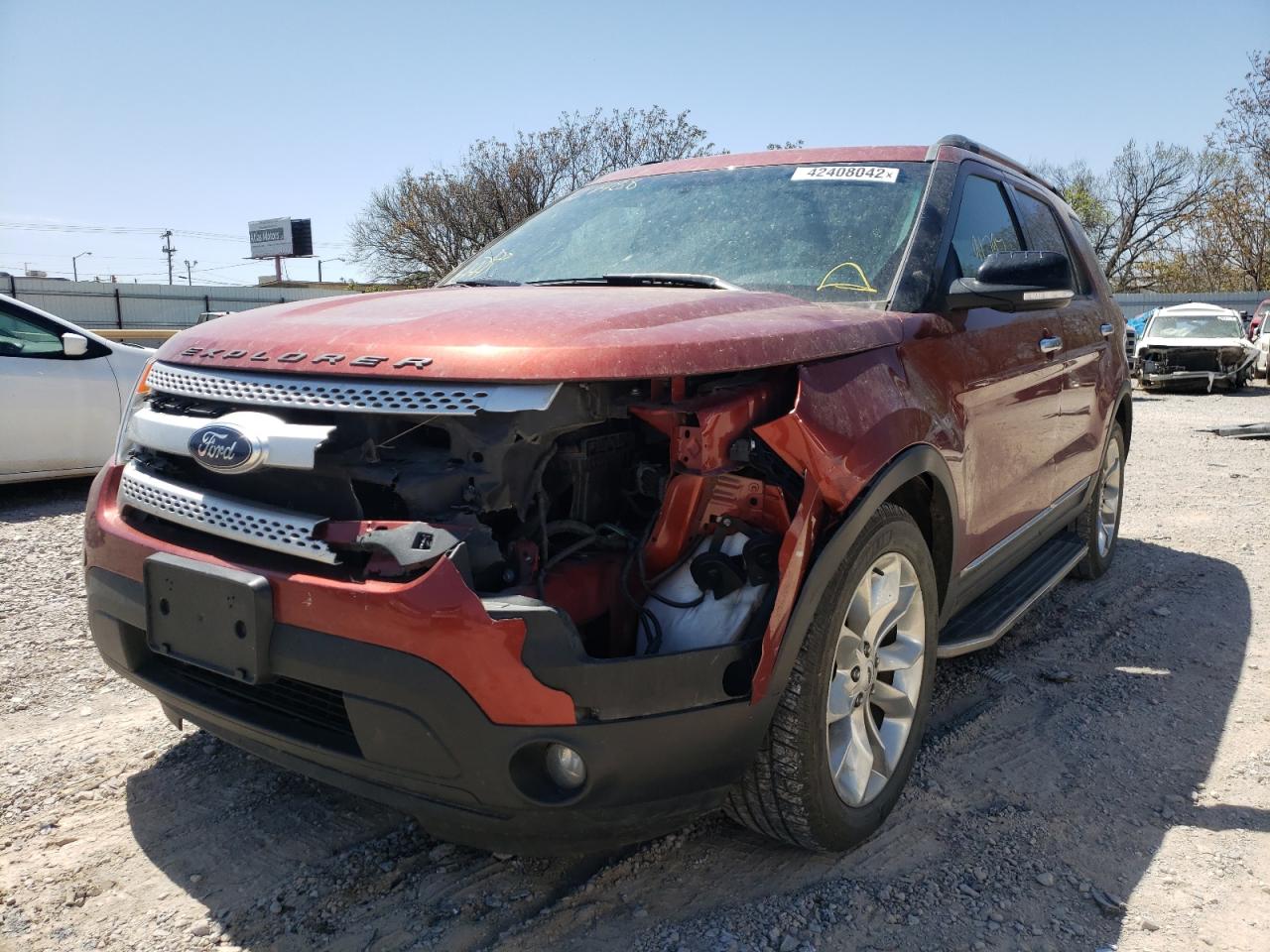 Photo 2 from auction – 2014 FORD EXPLORER X with VIN 1FM5K7D89EGA27488
