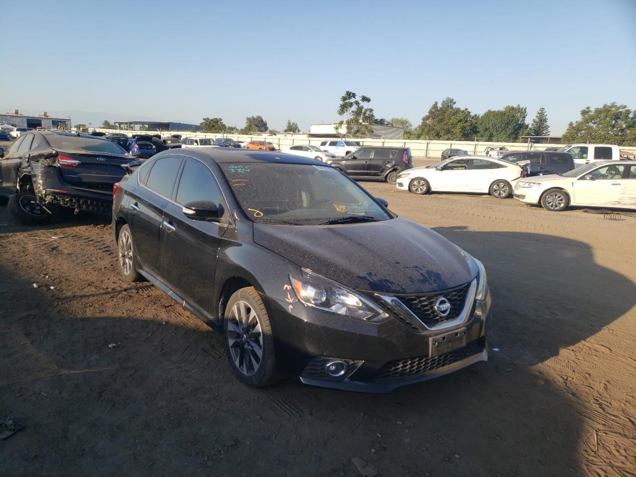 NISSAN SENTRA SR 2017 with VIN 3N1CB7AP3HY252647 - Photo from auction