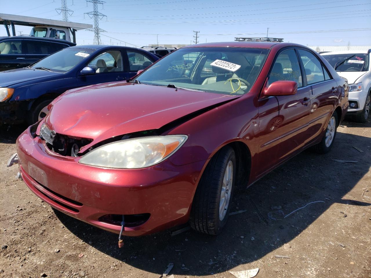 Photo 2 from auction – 2003 TOYOTA CAMRY LE with VIN 4T1BF30K43U046403