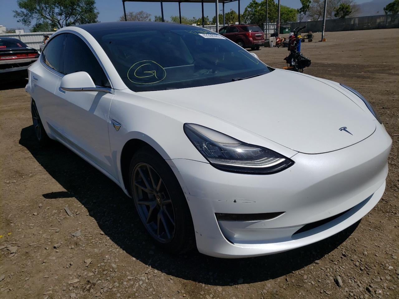 TESLA MODEL 3 2018 with VIN 5YJ3E1EA8JF059161 - Photo from auction