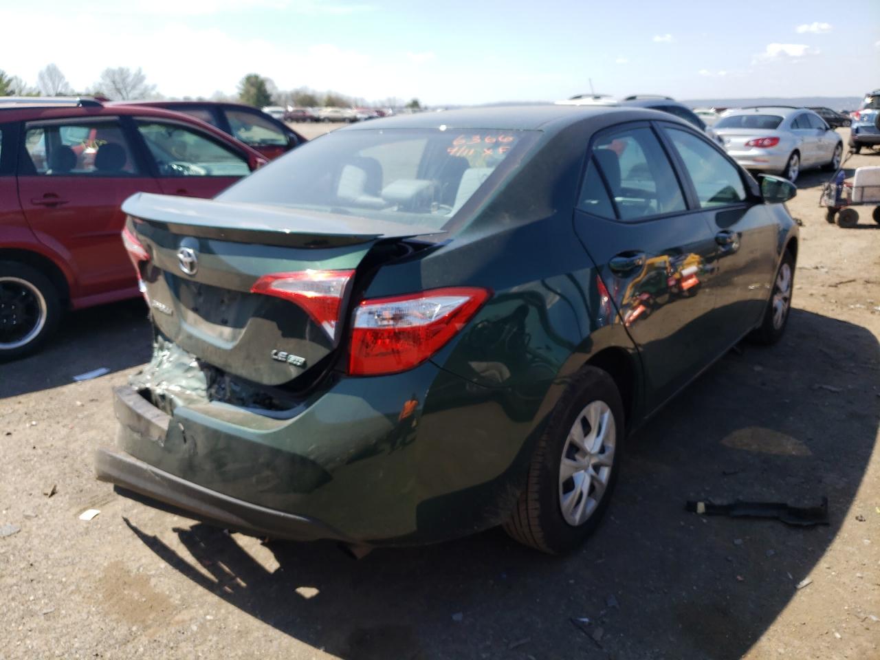 Photo 4 from auction – 2016 TOYOTA COROLLA EC with VIN 2T1BPRHE8GC543430