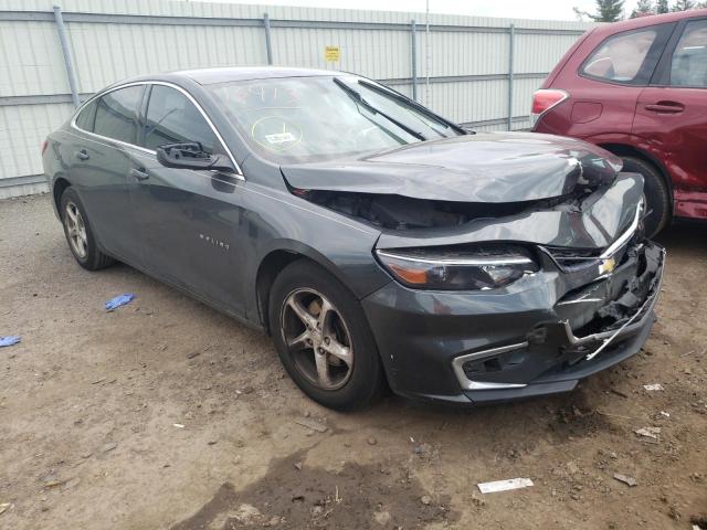 CHEVROLET MALIBU LS 2017 with VIN 1G1ZB5ST9HF120841 - Photo from auction