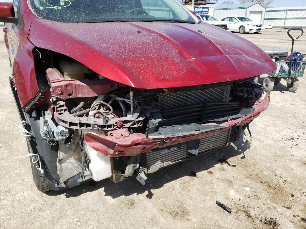 Photo 9 from auction – 2015 FORD ESCAPE SE with VIN 1FMCU0GX3FUC23389