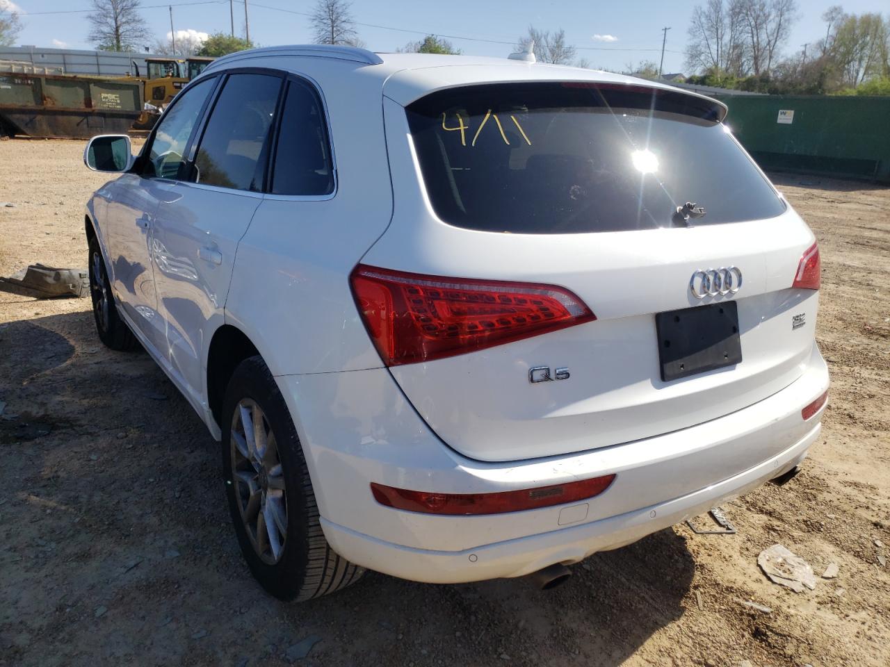 Photo 3 from auction – 2010 AUDI Q5 PREMIUM with VIN WA1LKAFP4AA027144