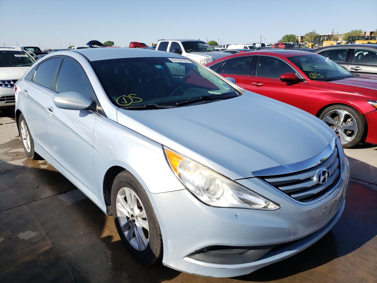 Photo 1 from auction – 2014 HYUNDAI SONATA GLS with VIN 5NPEB4AC8EH868063