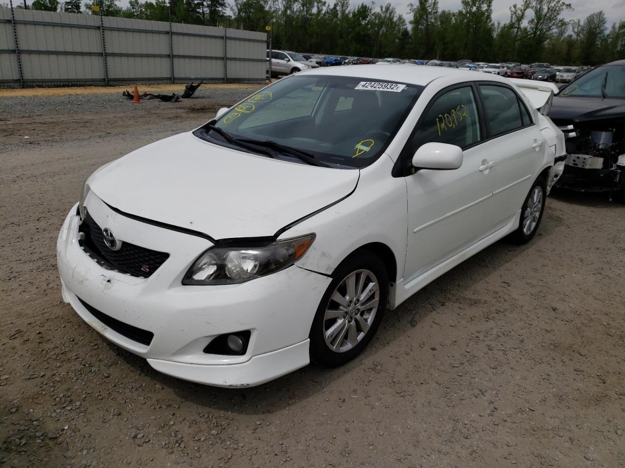 Photo 2 from auction – 2010 TOYOTA COROLLA with VIN 1NXBU4EE1AZ365866