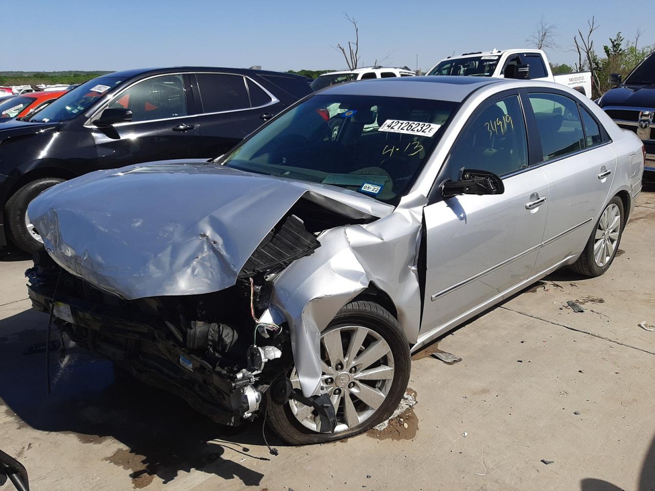 Photo 2 from auction – 2009 HYUNDAI SONATA SE with VIN 5NPEU46C99H528994