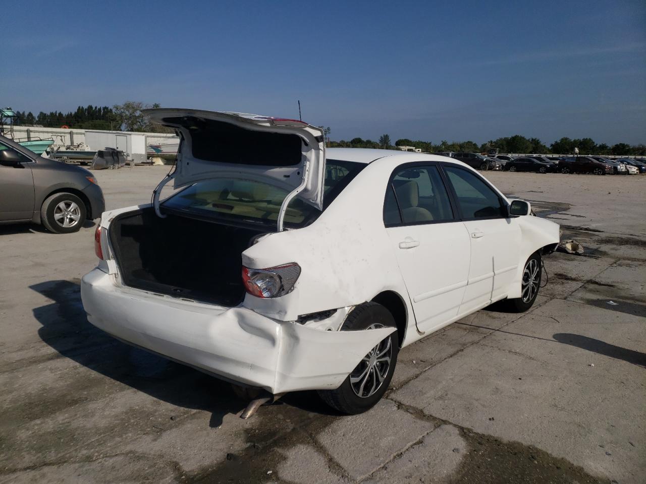 Photo 4 from auction – 2007 TOYOTA COROLLA CE with VIN 2T1BR32E37C851055