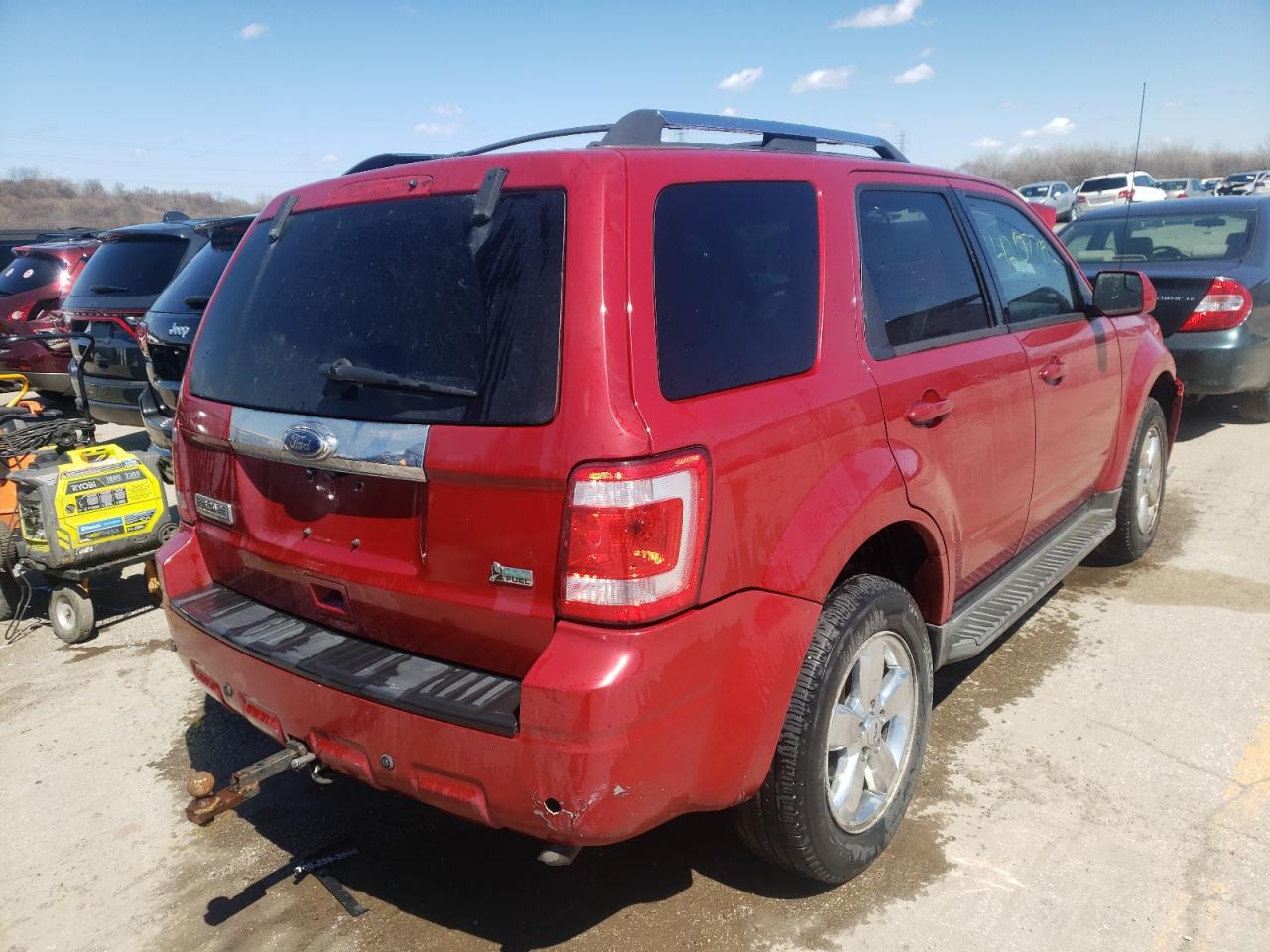 Photo 4 from auction – 2010 FORD ESCAPE LIM with VIN 1FMCU9EG5AKB07932