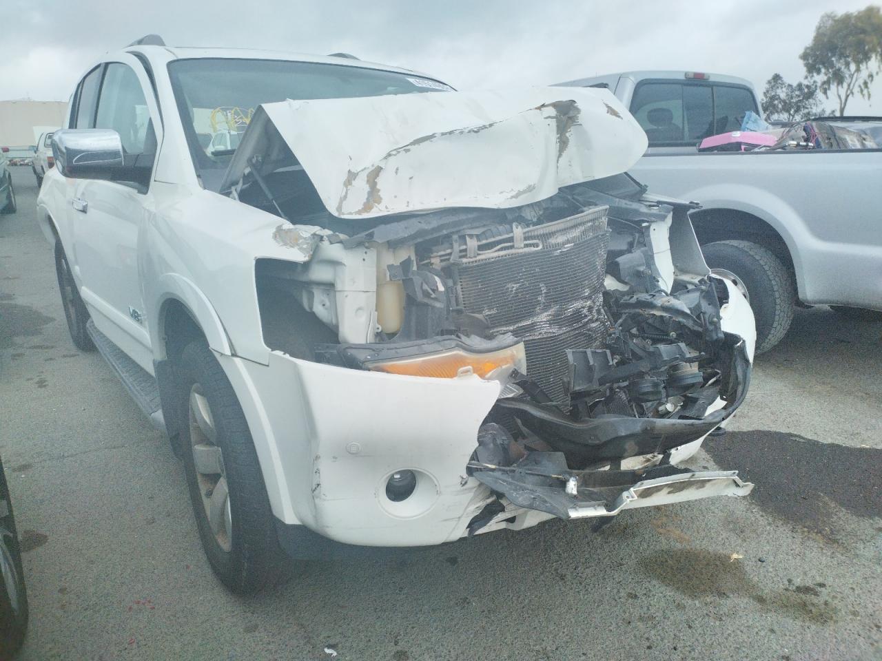 NISSAN ARMADA SE 2008 with VIN 5N1AA08C48N606802 - Photo from auction