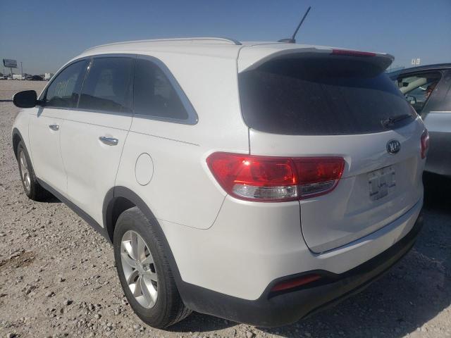 Photo 3 from auction – 2016 KIA SORENTO LX with VIN 5XYPG4A34GG170876