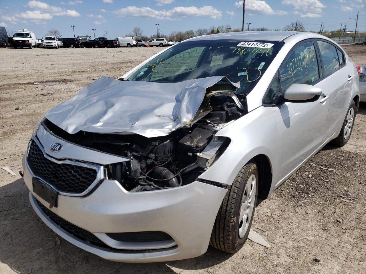 Photo 2 from auction – 2014 KIA FORTE LX with VIN KNAFK4A60E5186998