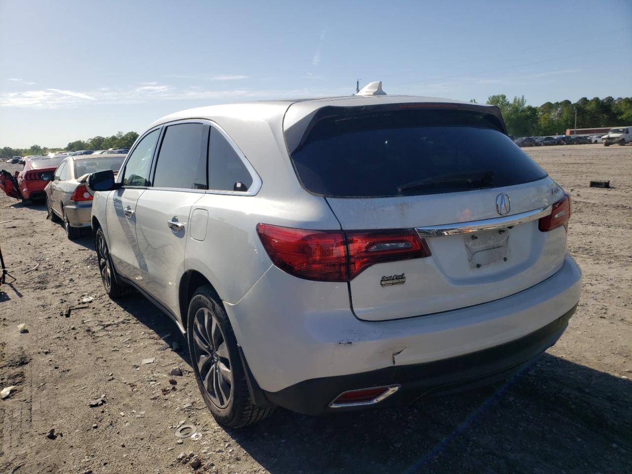 Photo 16 from auction – 2016 ACURA MDX TECHNO with VIN 5FRYD3H45GB001140