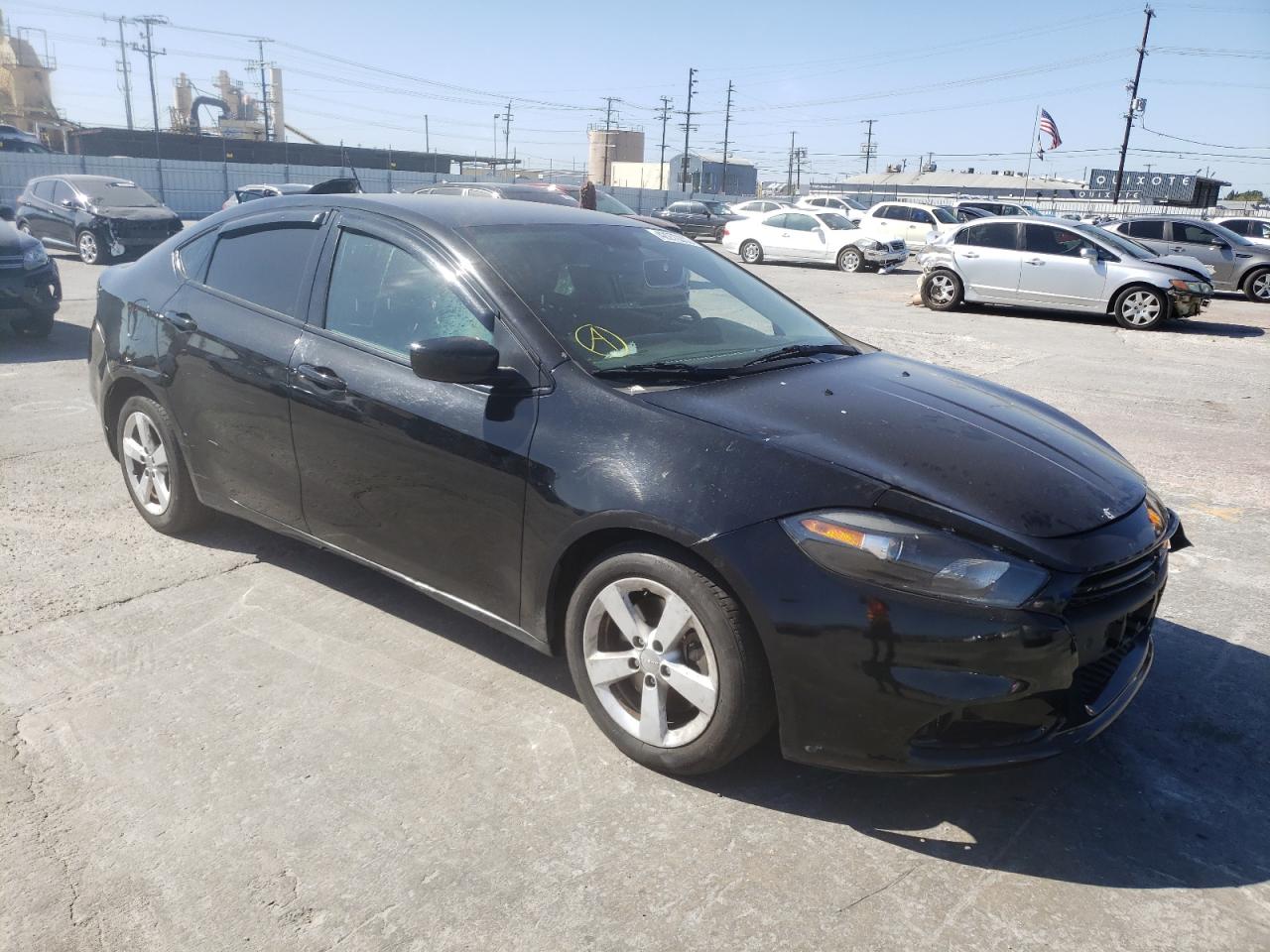 DODGE DART SXT 2016 with VIN 1C3CDFBB1GD689847 - Photo from auction