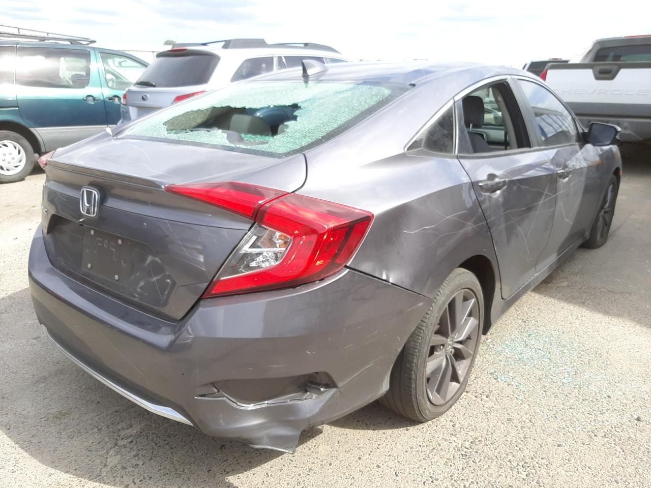 Photo 4 from auction – 2020 HONDA CIVIC EX with VIN 19XFC1F36LE219470