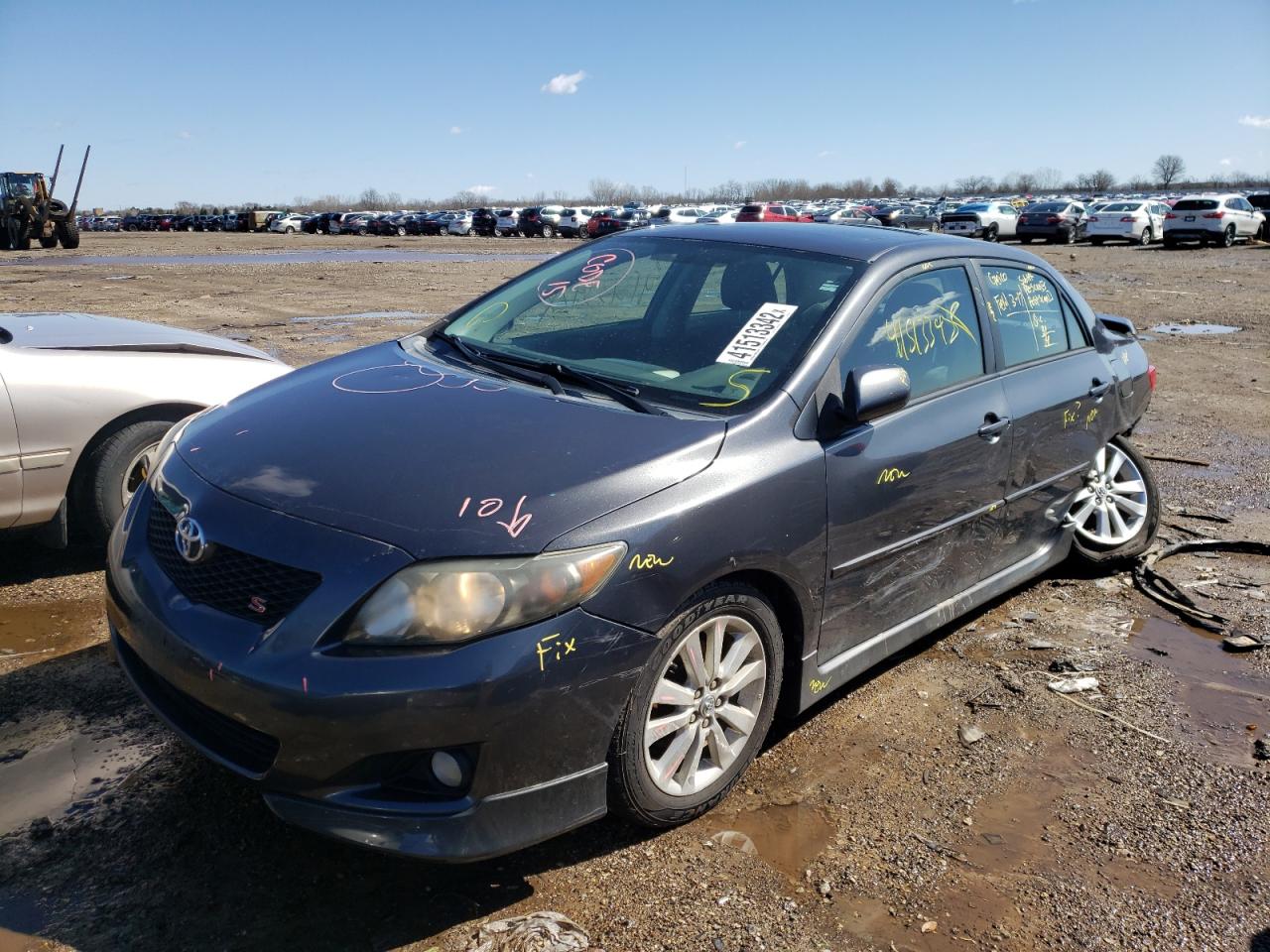 Photo 2 from auction – 2010 TOYOTA COROLLA BA with VIN 2T1BU4EE2AC402750