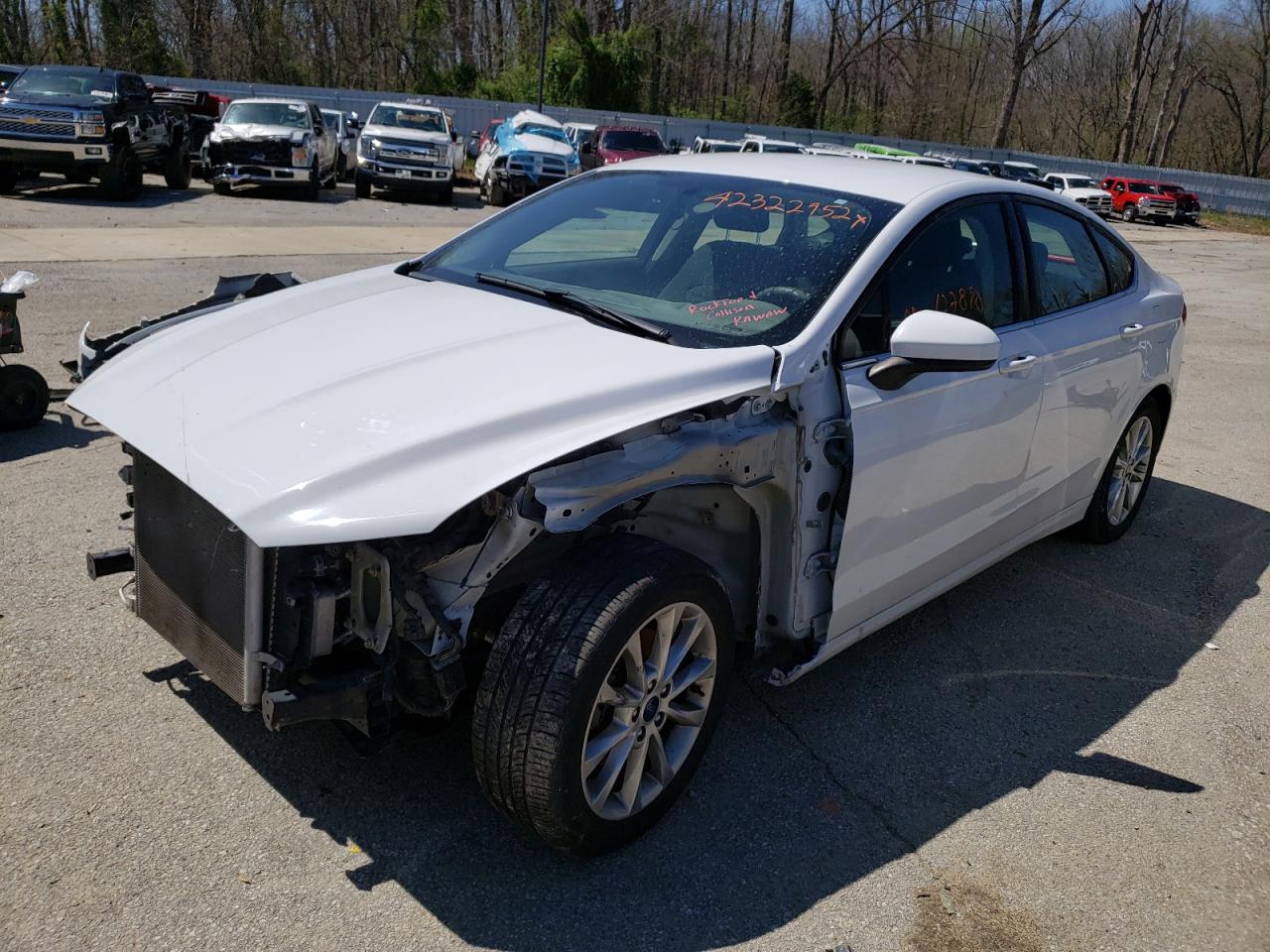 Photo 2 from auction – 2017 FORD FUSION SE with VIN 3FA6P0H76HR176916