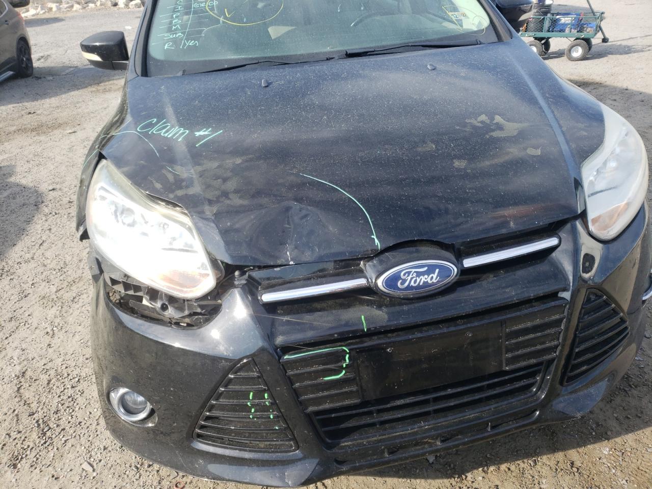 Photo 9 from auction – 2012 FORD FOCUS SEL with VIN 1FAHP3M28CL274826