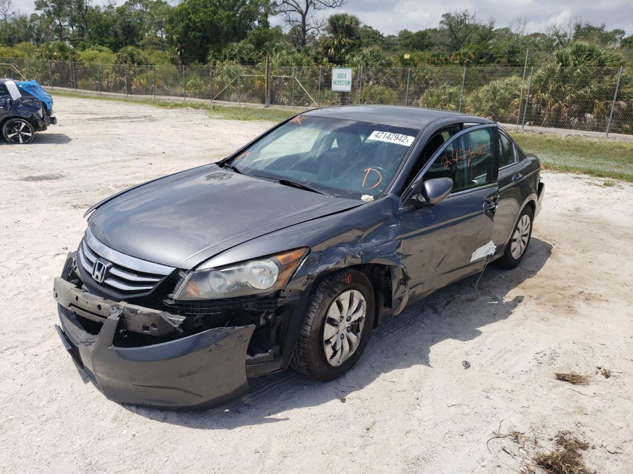 Photo 2 from auction – 2011 HONDA ACCORD LX with VIN 1HGCP2F33BA141388