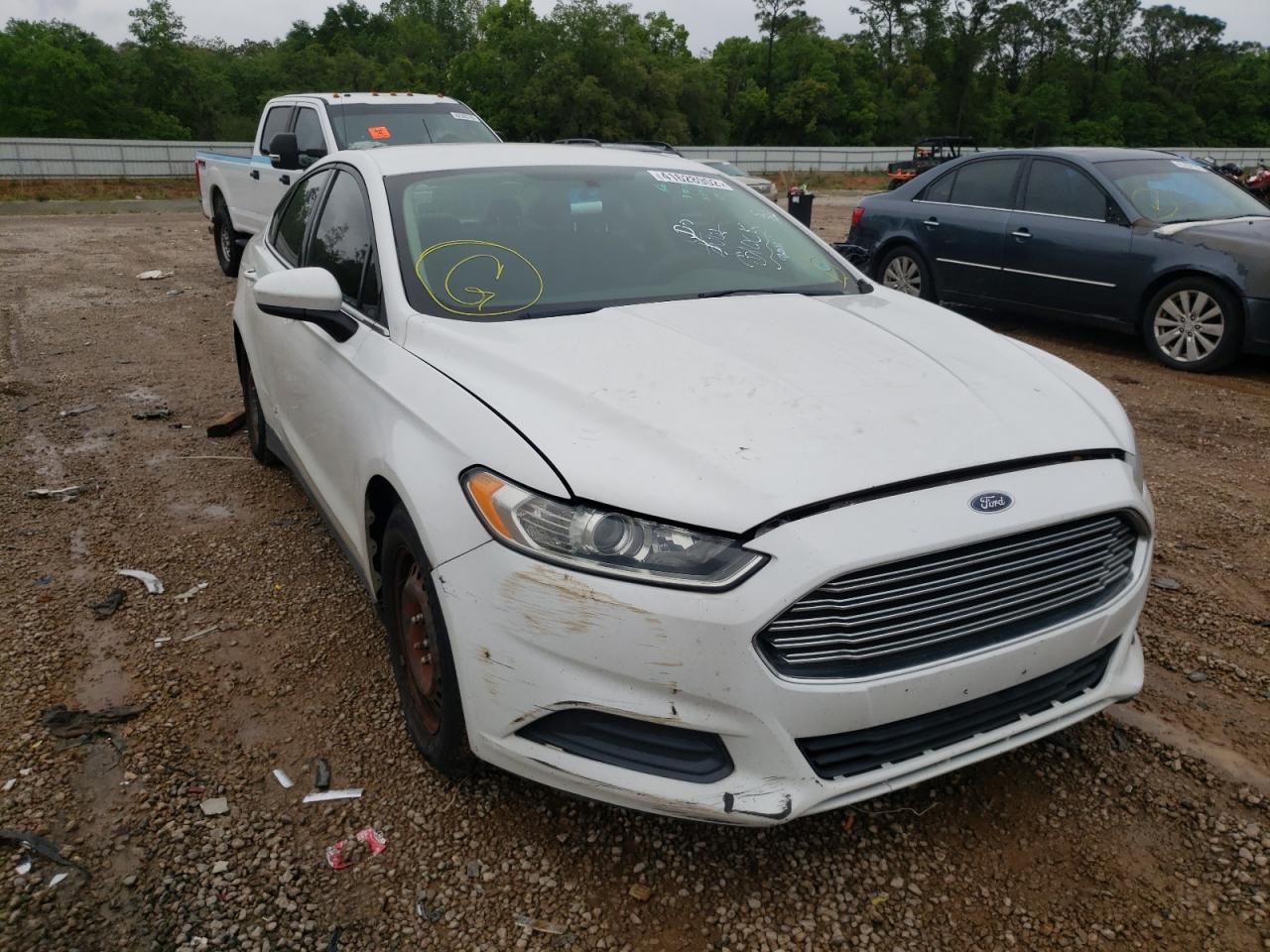 Photo 1 from auction – 2014 FORD FUSION S with VIN 1FA6P0G70E5394155