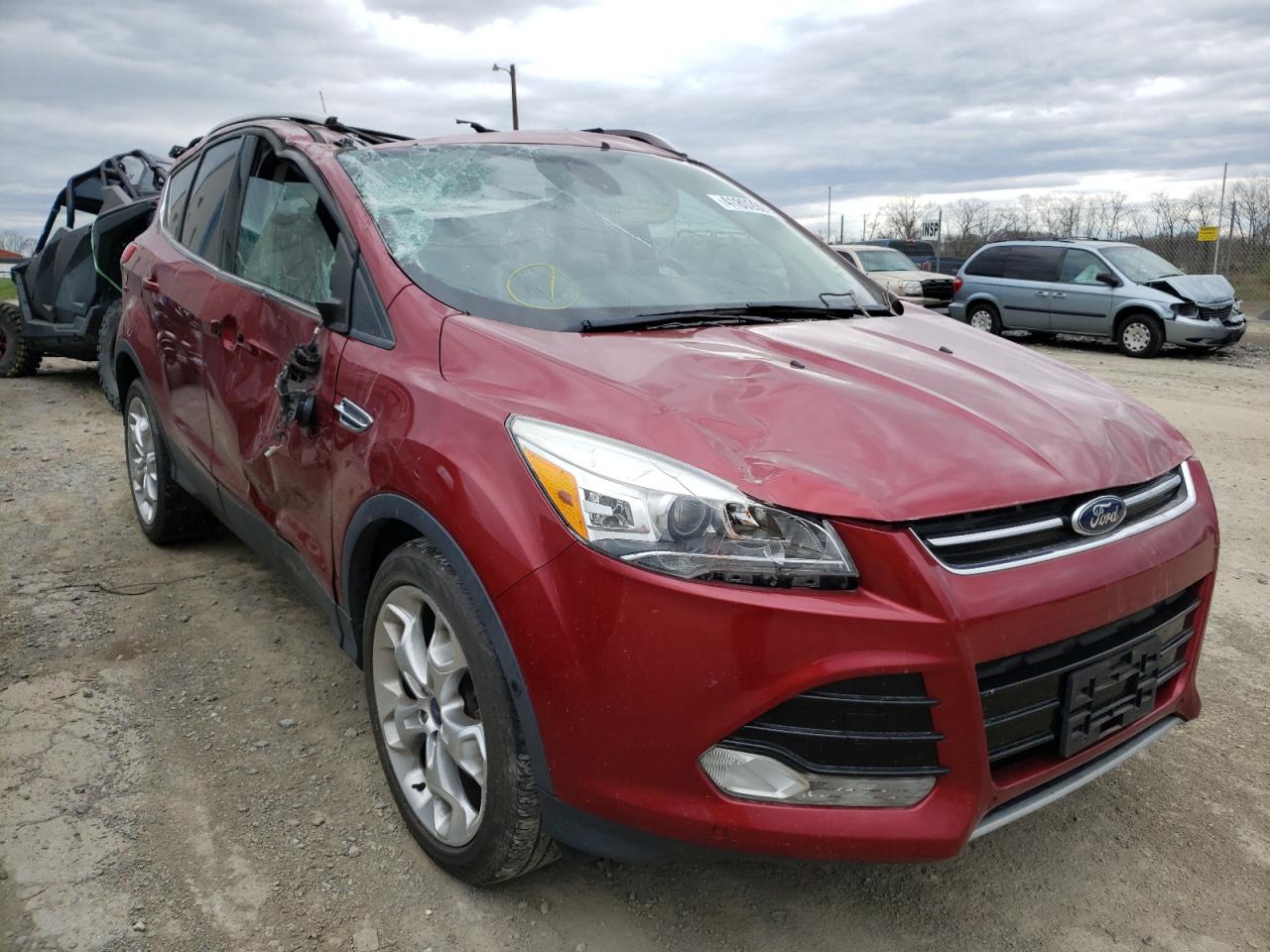FORD ESCAPE TIT 2015 con VIN 1FMCU9J95FUC54562 - Foto de la subasta