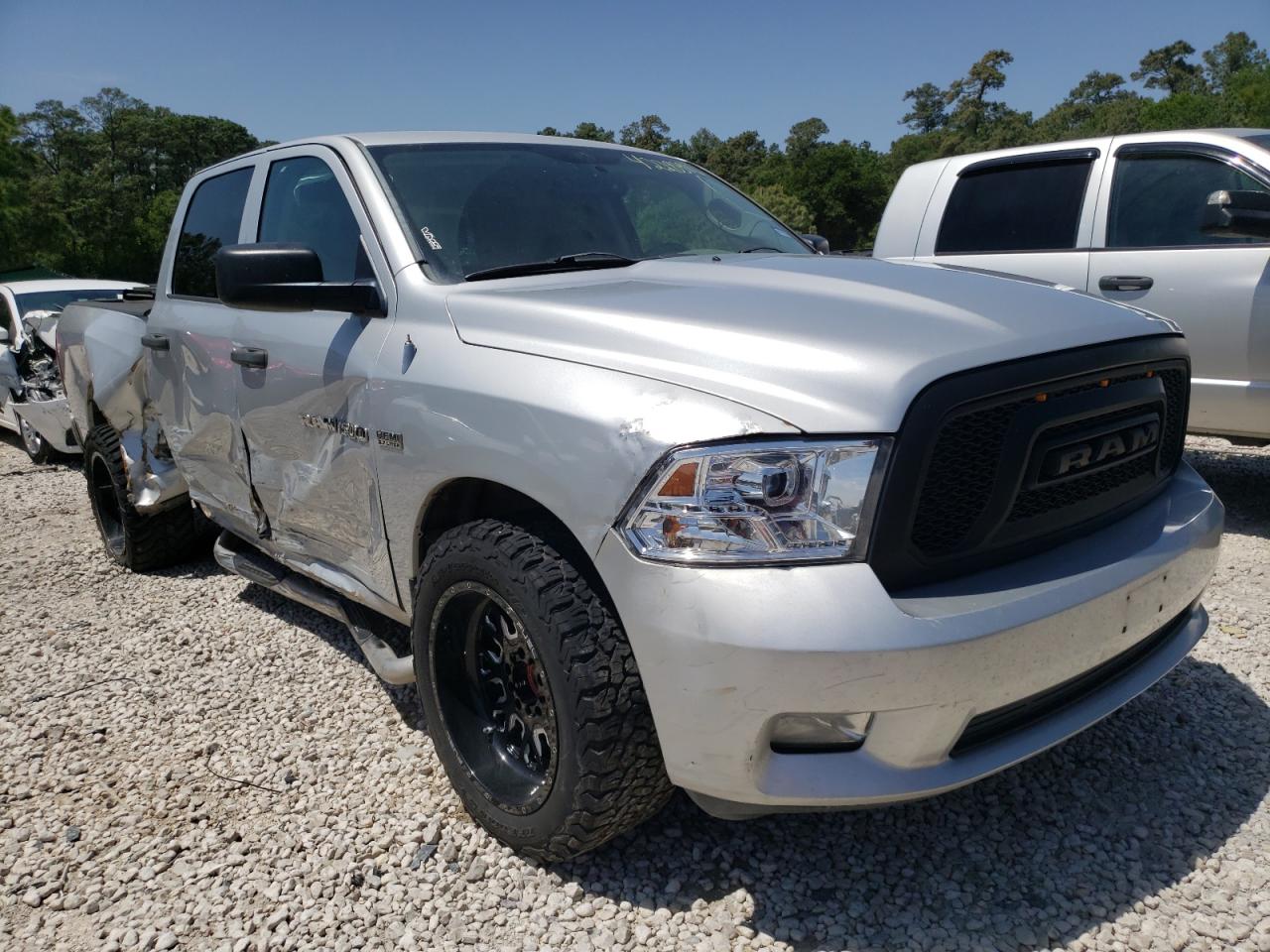 DODGE R1500 2012 with VIN 1C6RD6KT5CS268788 - Photo from auction