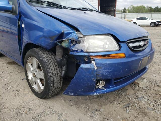 Photo 9 from auction – 2008 CHEVROLET AVEO with VIN KL1TD66658B058015