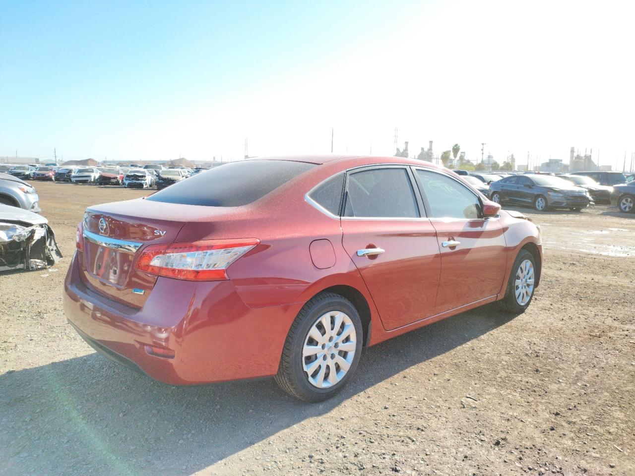 Photo 4 from auction – 2013 NISSAN SENTRA S with VIN 3N1AB7AP5DL649405